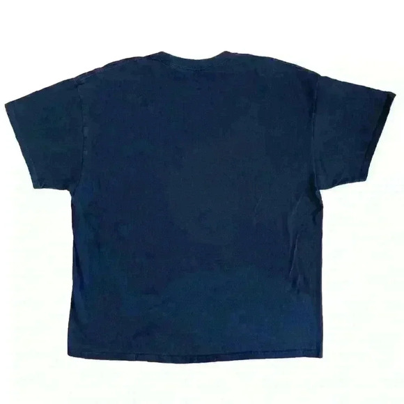 AC/DC Highway To Hell Mens T-Shirt Short Sleeve Crew Neck Faded Black XL - Picture 2 of 7